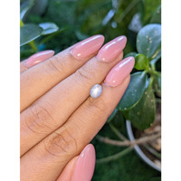 1.24 Ct. Bluish Grey Star Sapphire from Ceylon (Sri Lanka) Life Style