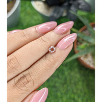 0.63 Ct. Padparadscha Sapphire from Ceylon (Sri Lanka) Life Style