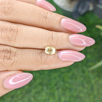 1.11 Ct. Yellow Sapphire from Ceylon (Sri Lanka) Life Style