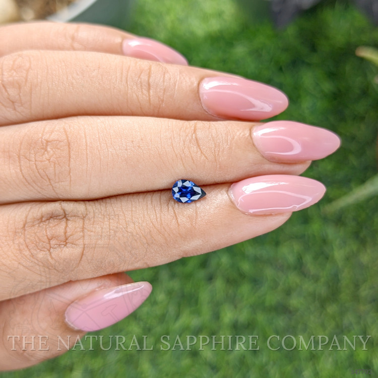 0.48 Ct. Blue Sapphire from Ceylon (Sri Lanka)