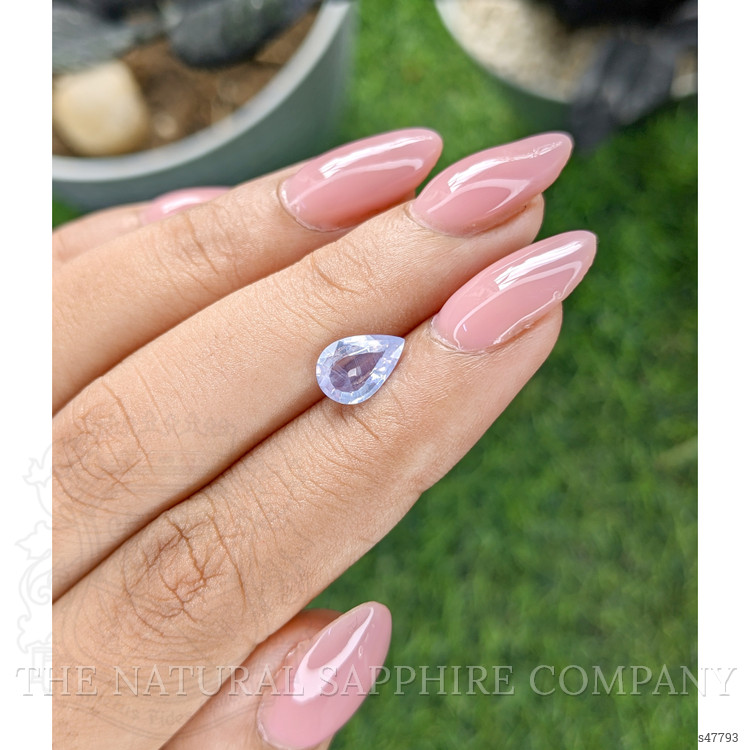 1.25 Ct. Purple Sapphire from Ceylon (Sri Lanka)