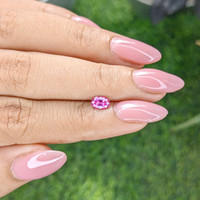 0.55 Ct. Purplish Pink Sapphire from Ceylon (Sri Lanka) Life Style