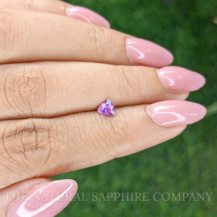 0.38 Ct. Pinkish Purple Sapphire from Ceylon (Sri Lanka)