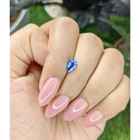0.77 Ct. Blue Sapphire from Ceylon (Sri Lanka) Life Style