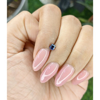 0.34 Ct. Bluish Purple Sapphire from Ceylon (Sri Lanka) Life Style