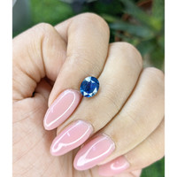 1.77 Ct. Blue Sapphire from Ceylon (Sri Lanka) Life Style
