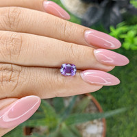 2.01 Ct. Pinkish Purple Sapphire from Madagascar Life Style