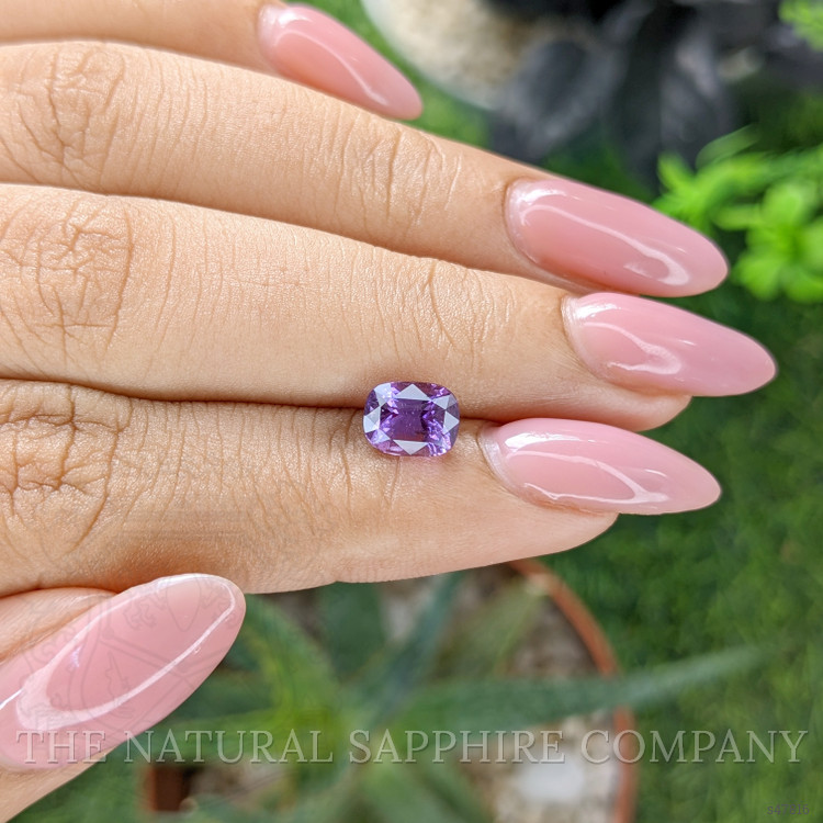 2.01 Ct. Pinkish Purple Sapphire from Madagascar