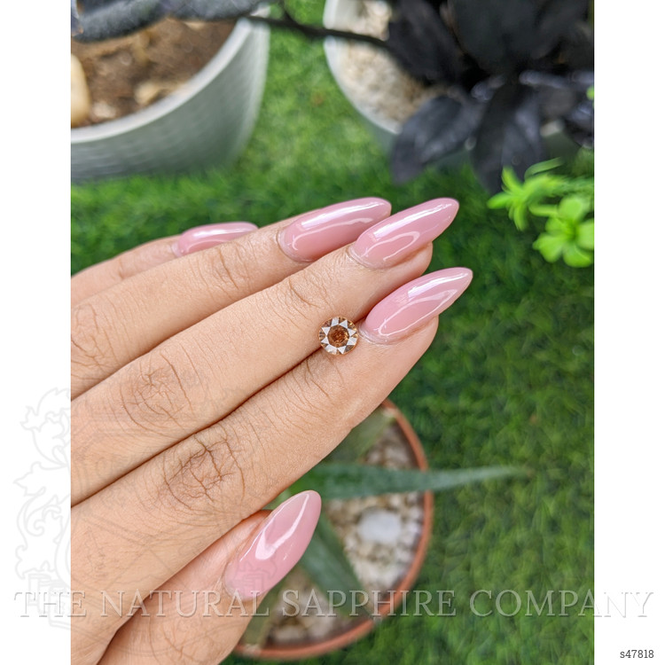 1.02 Ct. Yellowish Brown Sapphire from Madagascar