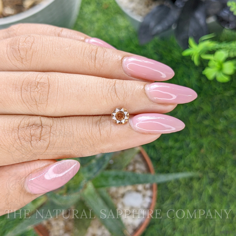 1.02 Ct. Yellowish Brown Sapphire from Madagascar