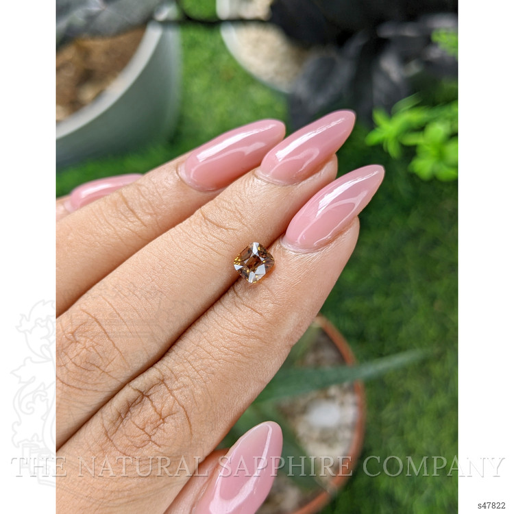 1.14 Ct. Yellowish Brown Sapphire from Madagascar