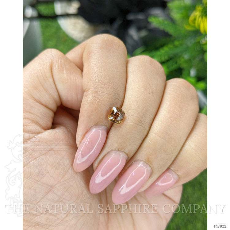 1.14 Ct. Yellowish Brown Sapphire from Madagascar