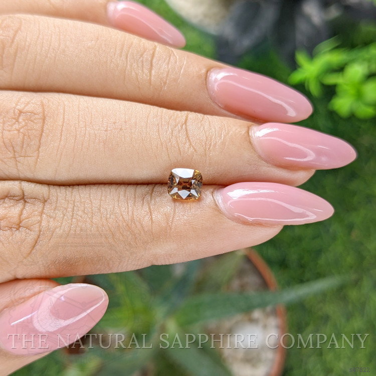 1.14 Ct. Yellowish Brown Sapphire from Madagascar
