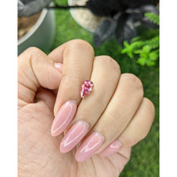 1.69 Ct. Reddish Pink Sapphire from Madagascar Life Style