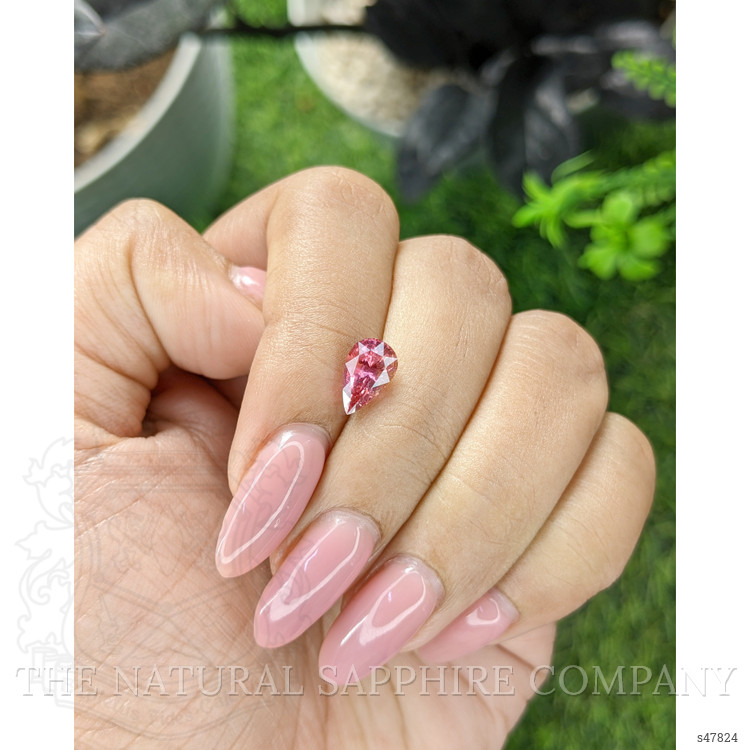 1.69 Ct. Reddish Pink Sapphire from Madagascar