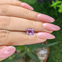 1.53 Ct. Purple Sapphire from Madagascar Life Style
