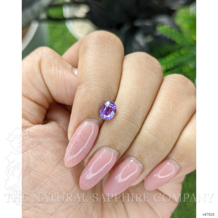 1.01 Ct. Purple Sapphire from Madagascar
