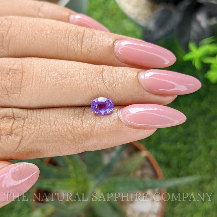 1.01 Ct. Purple Sapphire from Madagascar