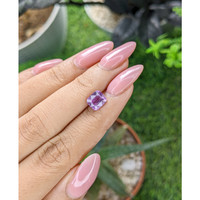 2.02 Ct. Pinkish Purple Sapphire from Madagascar Life Style
