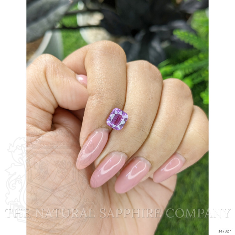 2.02 Ct. Pinkish Purple Sapphire from Madagascar
