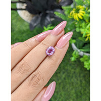 1.99 Ct. Pinkish Purple Sapphire from Madagascar Life Style