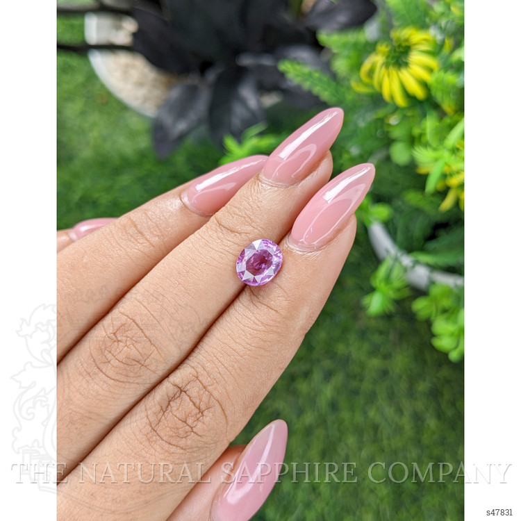 1.99 Ct. Pinkish Purple Sapphire from Madagascar