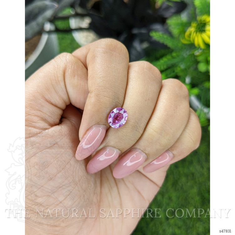 1.99 Ct. Pinkish Purple Sapphire from Madagascar