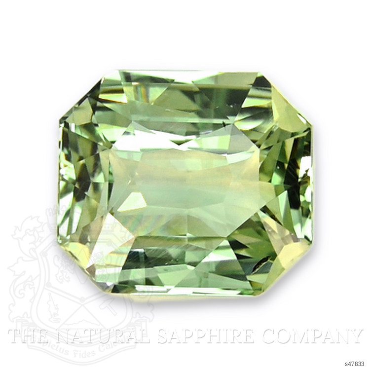 2.06 Ct. Yellowish Green Sapphire from Madagascar