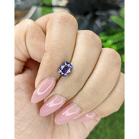 1.55 Ct. Purple Sapphire from Madagascar Life Style