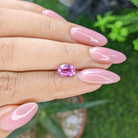 1.51 Ct. Pink Sapphire from Madagascar Life Style