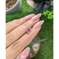 1.56 Ct. Purplish Pink Sapphire from Madagascar Life Style