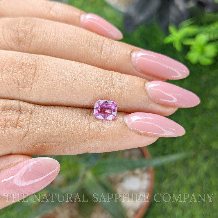 1.56 Ct. Purplish Pink Sapphire from Madagascar