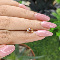 1.20 Ct. Padparadscha Sapphire from Madagascar Life Style