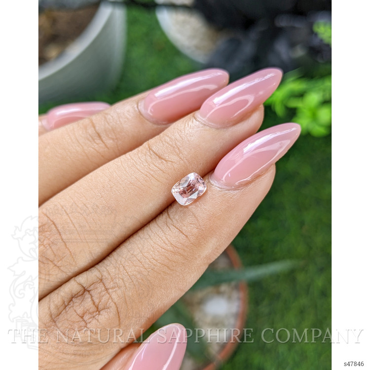 1.07 Ct. Peach Sapphire from Madagascar