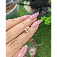 2.08 Ct. Peach Sapphire from Madagascar Life Style
