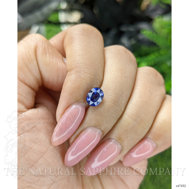 1.60 Ct. Purplish Blue Sapphire from Madagascar