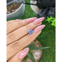 1.78 Ct. Blue Sapphire from Madagascar Life Style