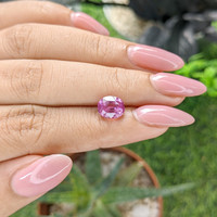 3.07 Ct. Pink Sapphire from Madagascar Life Style