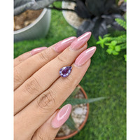2.04 Ct. Purple Sapphire from Madagascar Life Style