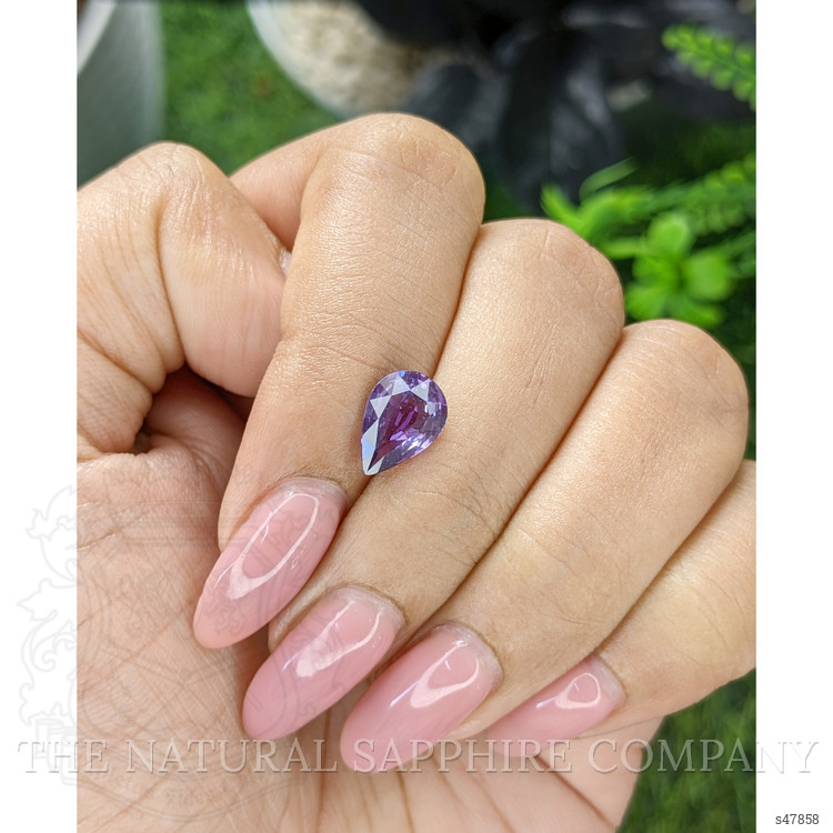 2.04 Ct. Purple Sapphire from Madagascar