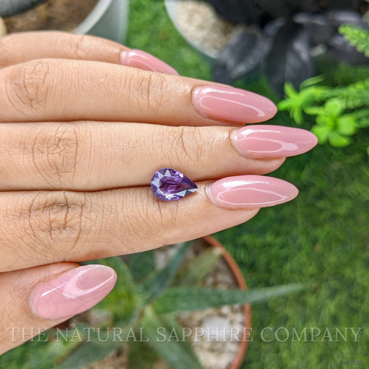 2.04 Ct. Purple Sapphire from Madagascar