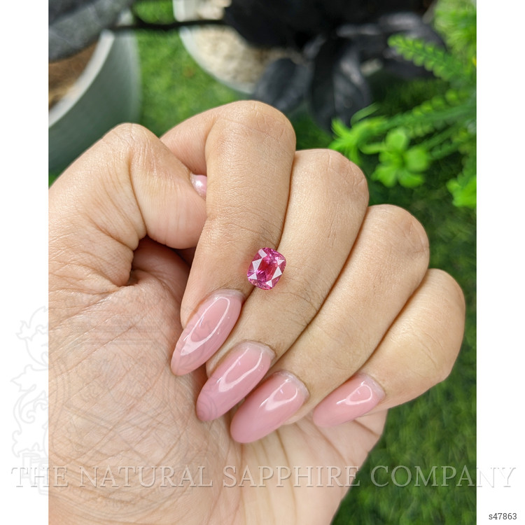 2.02 Ct. Reddish Pink Sapphire from Madagascar