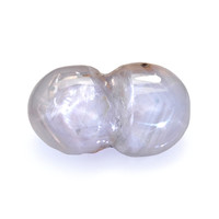 2.14 Ct. Bluish Grey Star Sapphire from Ceylon (Sri Lanka) Video