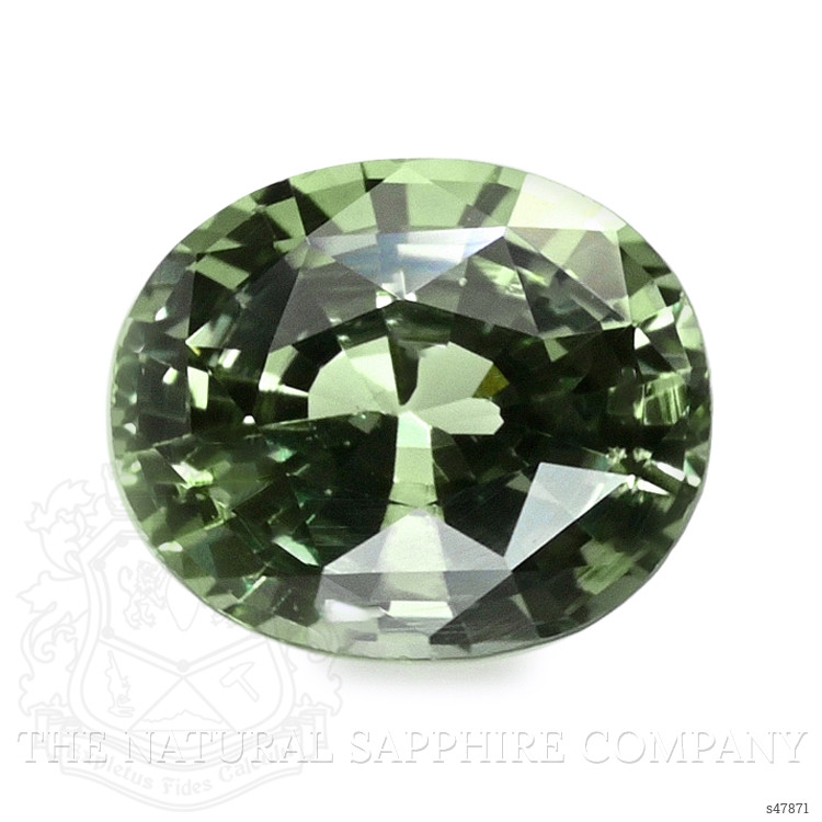1.20 Ct. Green Sapphire from Ceylon (Sri Lanka)