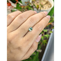 1.20 Ct. Green Sapphire from Ceylon (Sri Lanka) Life Style