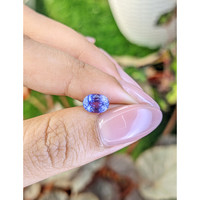 1.37 Ct. Violet Sapphire from Ceylon (Sri Lanka) Life Style