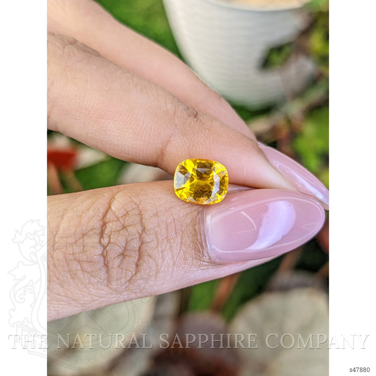 2.16 Ct. Yellow Sapphire from Ceylon (Sri Lanka)
