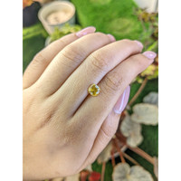 1.41 Ct. Yellow Sapphire from Ceylon (Sri Lanka) Life Style