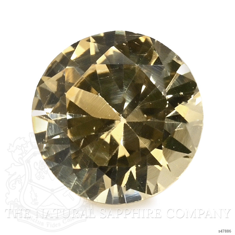 0.55 Ct. Yellow Sapphire from Ceylon (Sri Lanka)
