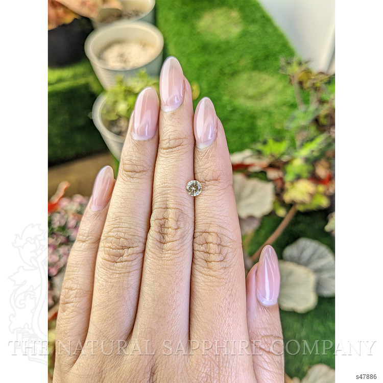0.55 Ct. Yellow Sapphire from Ceylon (Sri Lanka)